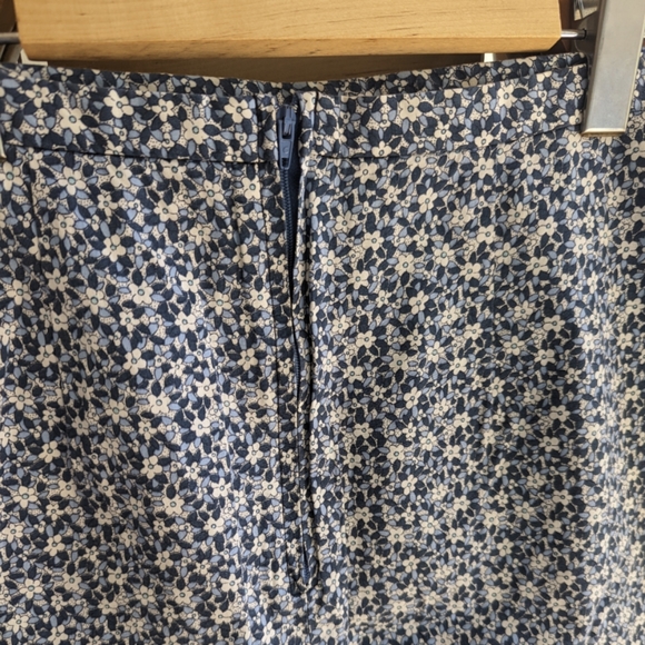 🍄 Vintage - Light blue floral skirt - Picture 4 of 4